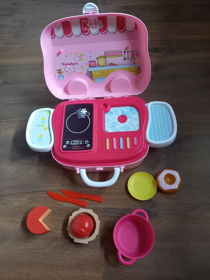 Valisette dînette roulante - photo numéro 8