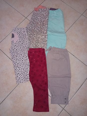 5 pantalons 18 mois