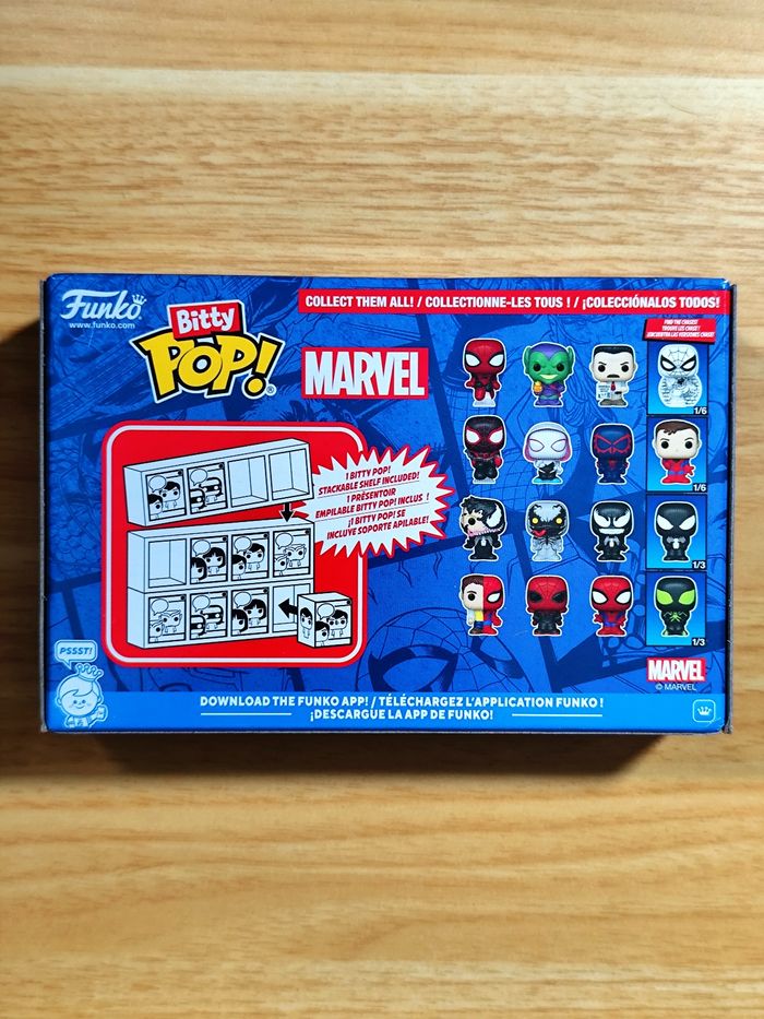 Boîte 4 Bitty Pop! - Venom, Anti-Venom, She-Venom, Peter Parker (Marvel Comics) - photo numéro 7