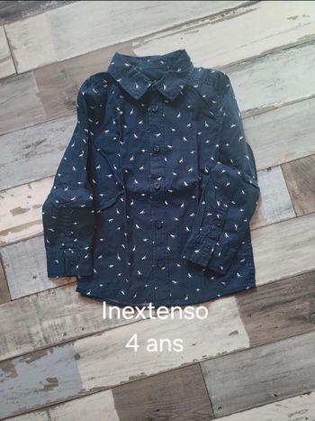 Chemise "Inextenso" 4ans