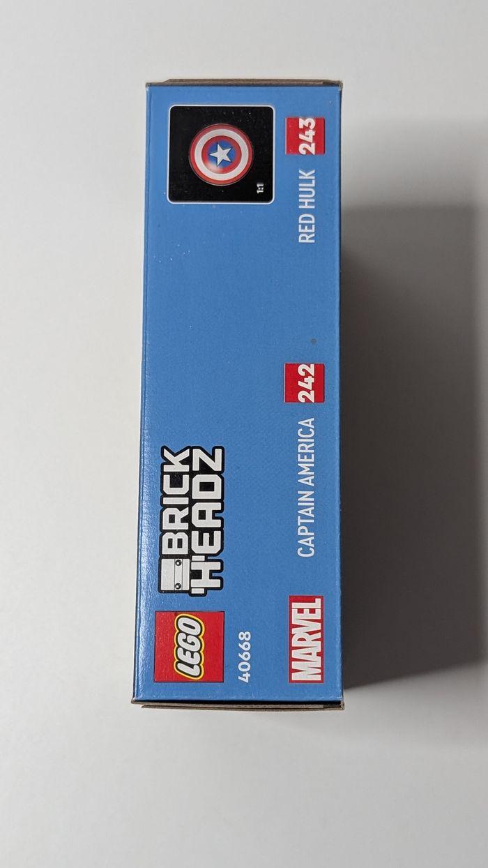 [Lego] Set Brickheadz Marvel Captain America&Red Hulk 40668 - photo numéro 3