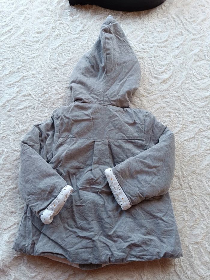 Manteau à capuche Fille 12 mois renard Orchestra - photo numéro 12