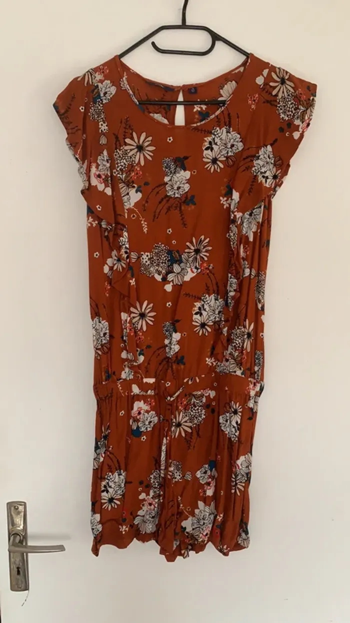 Combi short fleurit