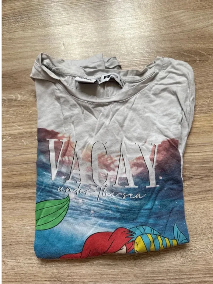 T-shirt ariel la petite sirène xl