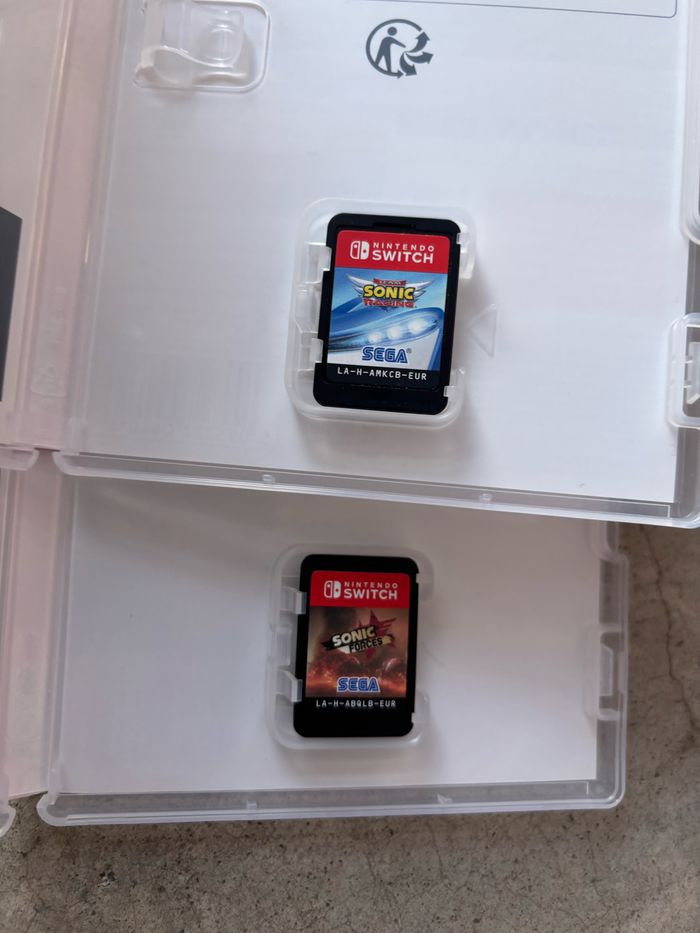 Lot 2 jeux switch sonic - photo numéro 3