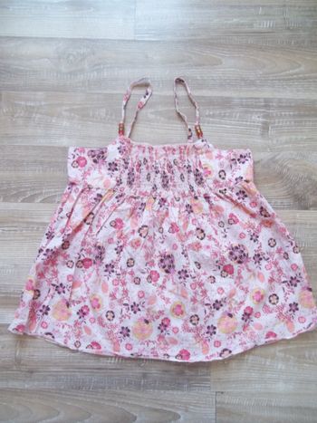 Top élastique perles fleuri NKY 8 ans