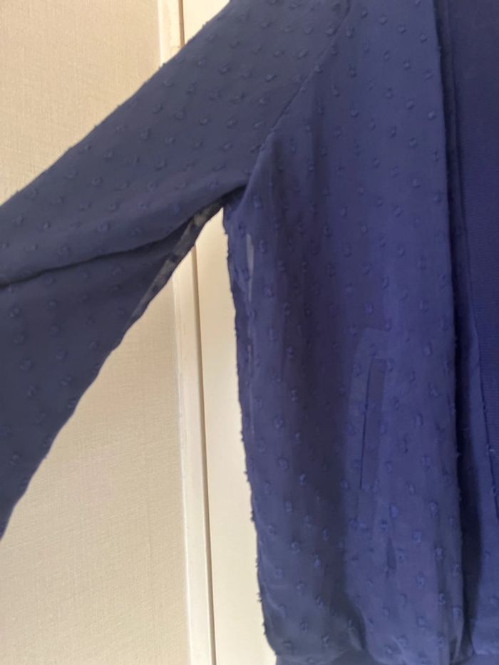 Veste bleue - photo numéro 2