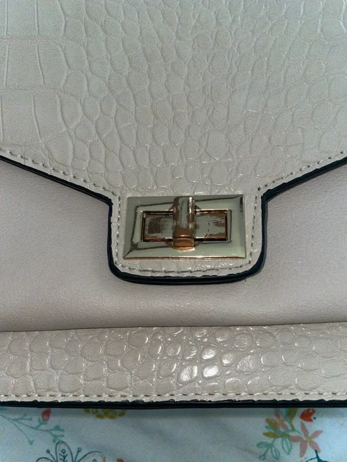 Sac bandoulière rose pâle - photo numéro 2