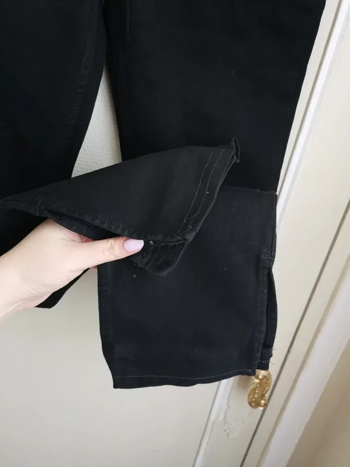 Jean's taille haute légèrement évasé - photo numéro 5