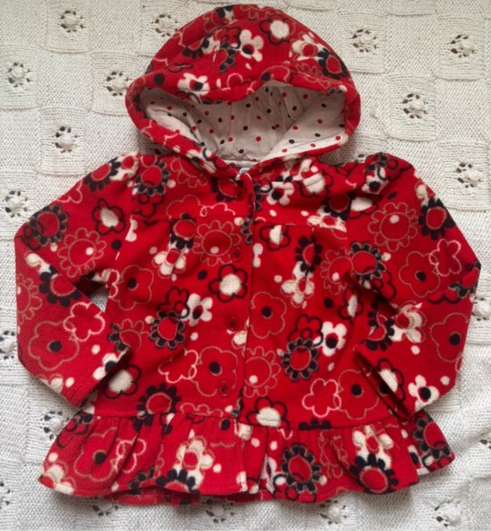 Veste fleurie