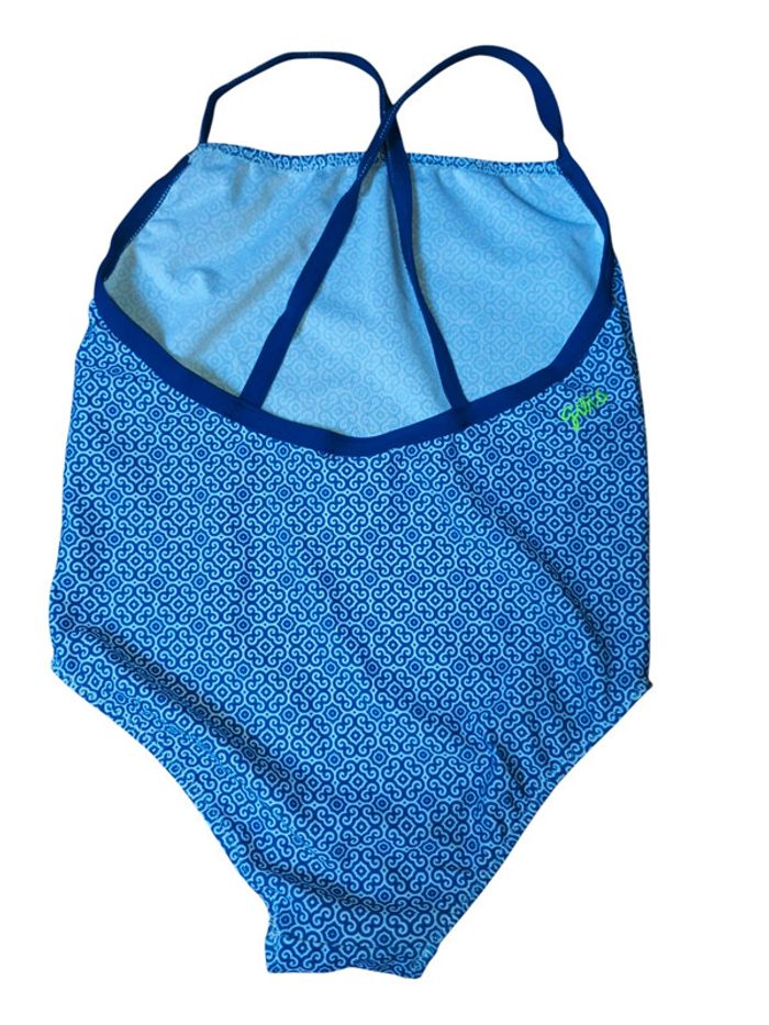 Maillot de bain 1 pièce fille taille 6 ans marque gili's en excellent état - photo numéro 2