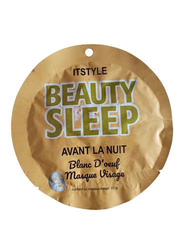 Masque visage blanc d'oeuf