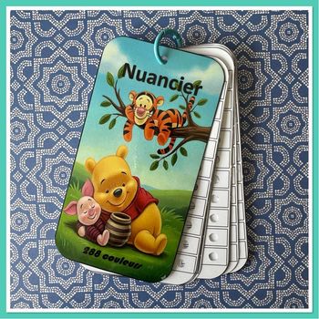 Nuancier guangna - tooli art - languo - grasp en 288  couleurs ou tout autres marques