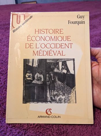 Histoire économique de l'Occident médiéval de Guy fourquin