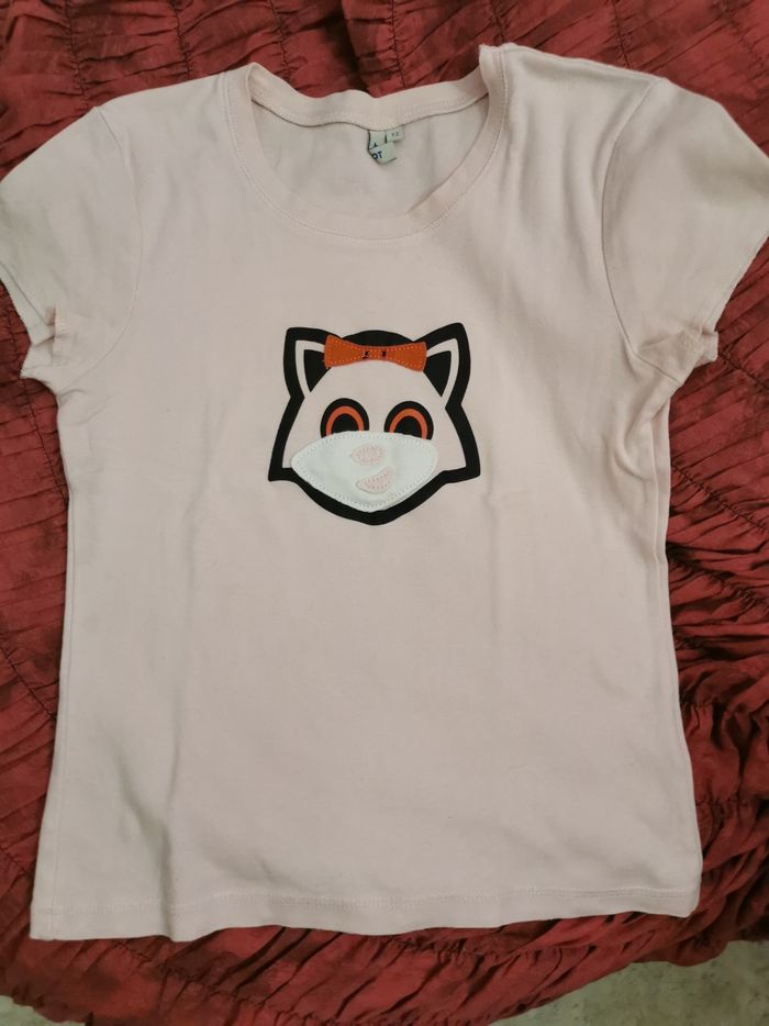 Tee shirt fantaisie à motif - photo numéro 2