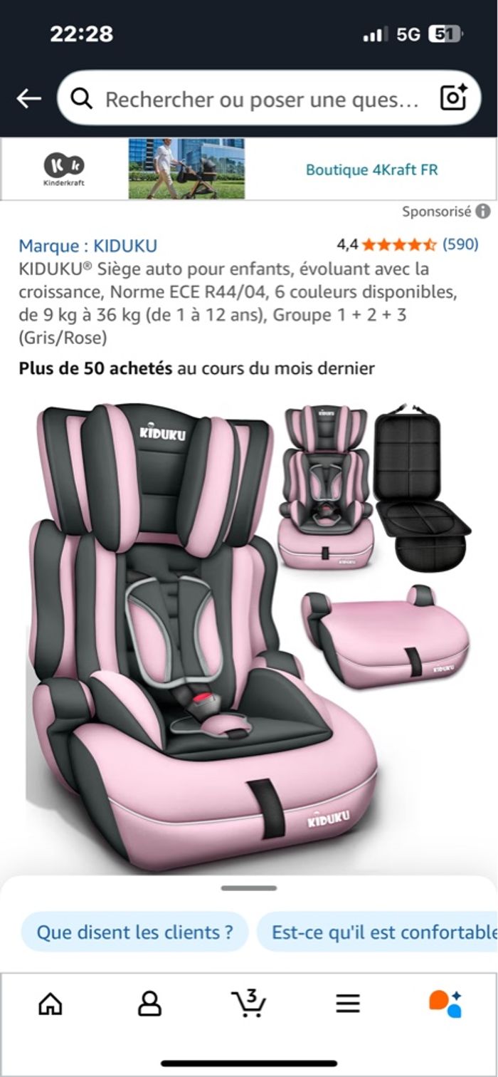 Siège auto évolutif - photo numéro 5