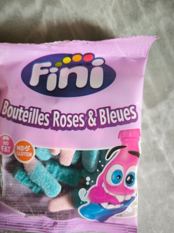 1 sachet de bouteilles rose et bleu
