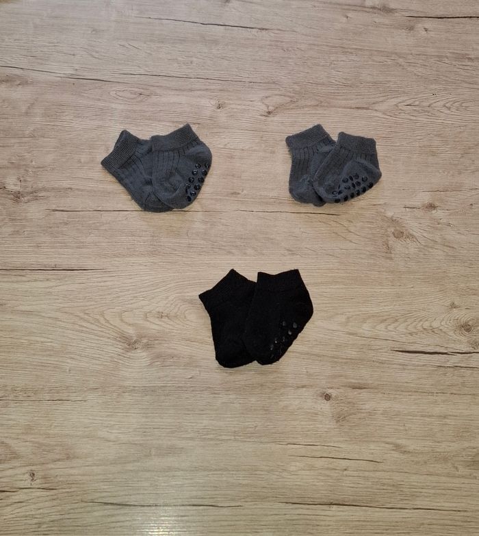 Lot chaussettes anti dérapants - photo numéro 3