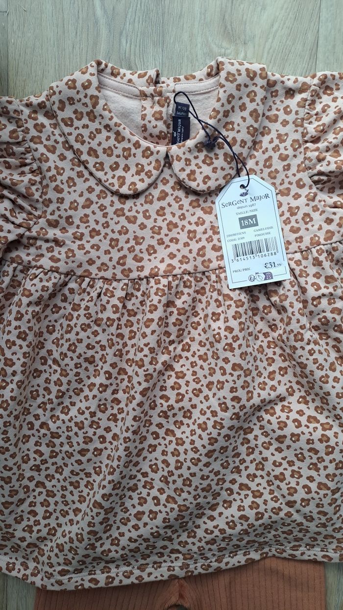 Ensemble Robe + legging Sergent Major neuf avec étiquette - photo numéro 2