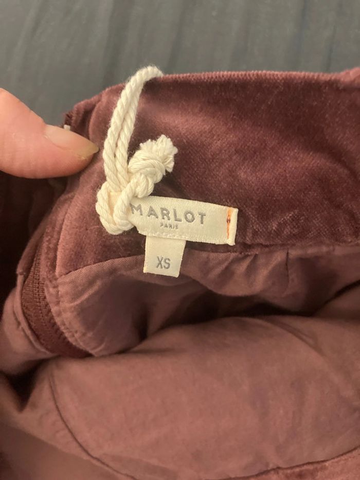 🍇 Jupe prune Marlot Paris - neuve avec étiquette - photo numéro 7