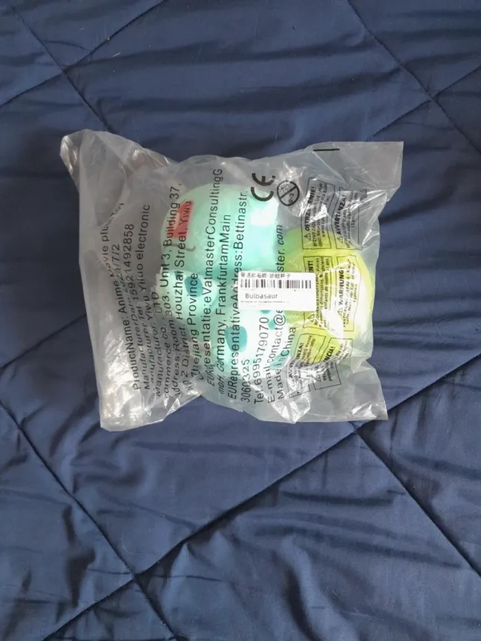 Peluche pokemon bulbasaur - photo numéro 6