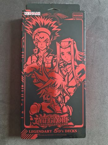 Yugioh Legendary 5D'S Decks en Anglais