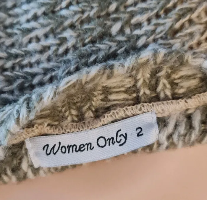 Pull en laine femme kaki - photo numéro 5