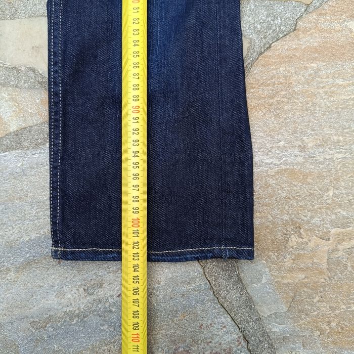 Jeans taille basse coupe droite School Rag Neuf taille 34 FR Bleu Indigo - photo numéro 10