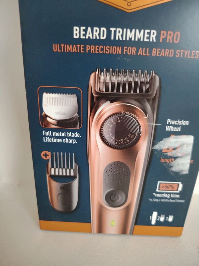 Tondeuse Beard Trimmer Pro King C Gillette - photo numéro 2