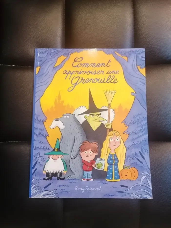 Livre comment apprivoiser une grenouille