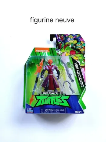 Figurine Foot Lieutenant Mystic Monk Rise of the Teenage Mutant Ninja Turtles TMNT