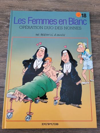 BD Les femmes en blanc- 18 Opération duo des nonnes