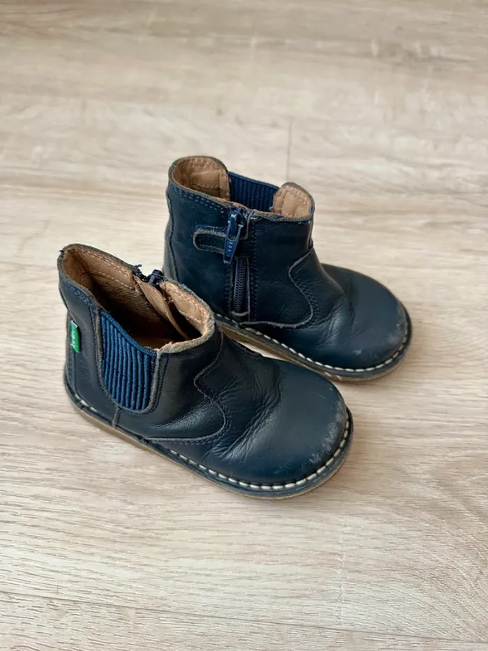 Bottines cuir
