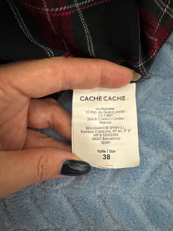 Jupe plissée à carreaux - photo numéro 6