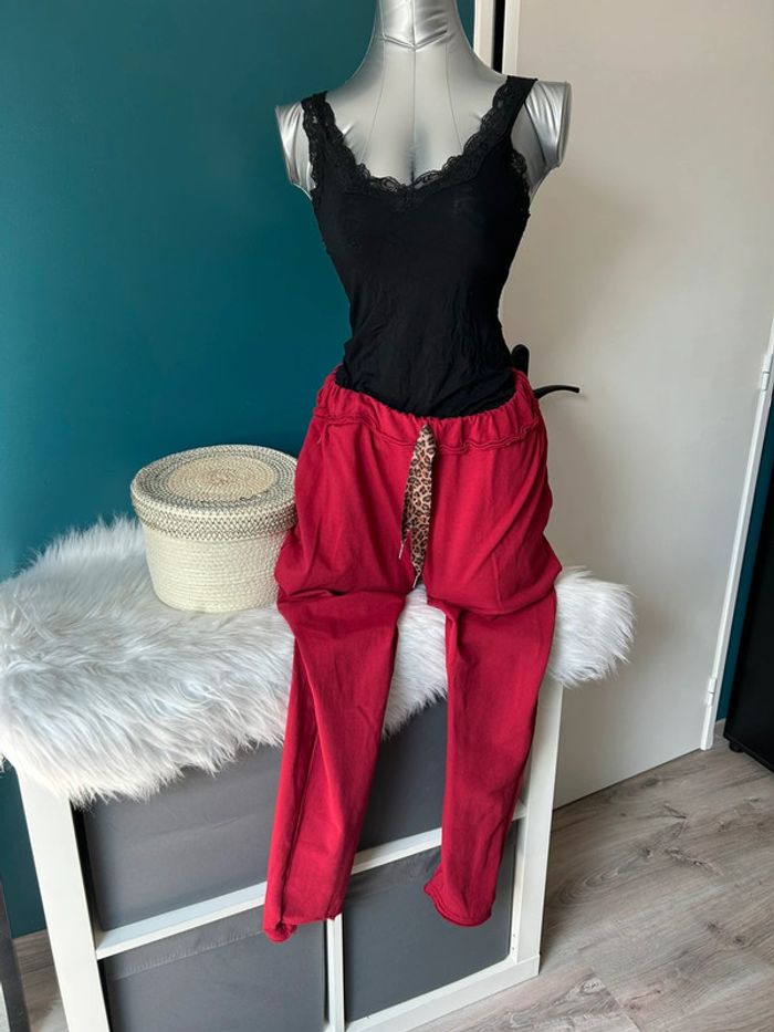 Jogg Joe Rouge - mino du sud taille M