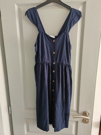 Robe bleu grossesse envie de fraise 