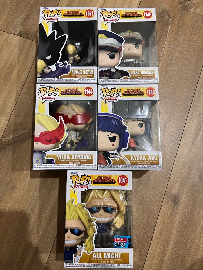 Funko pop my hero academia lot