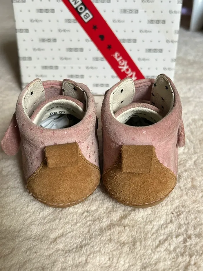 Chaussures bottillons Kickers Bonton fille 24 - photo numéro 4