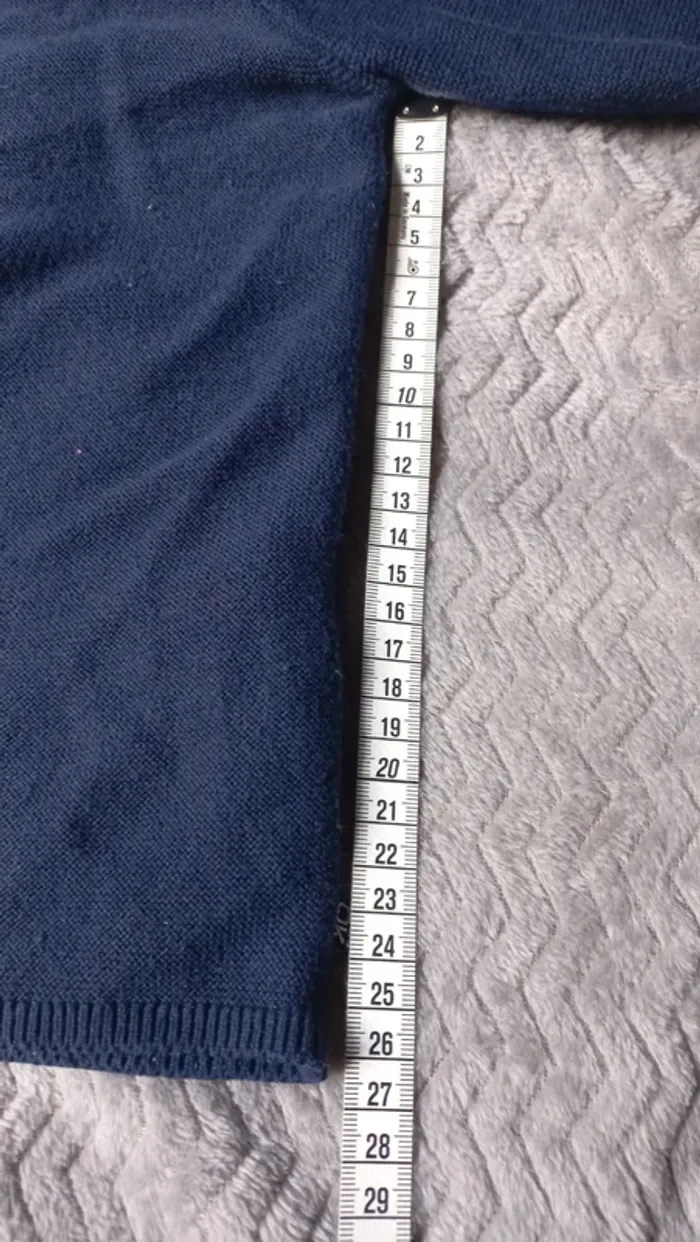 Gilet bleu marine okaïdi t6 - photo numéro 4