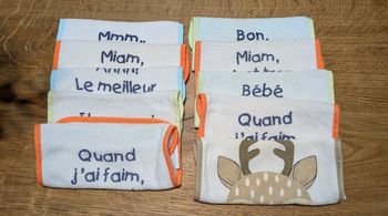 Bavoirs bébé 