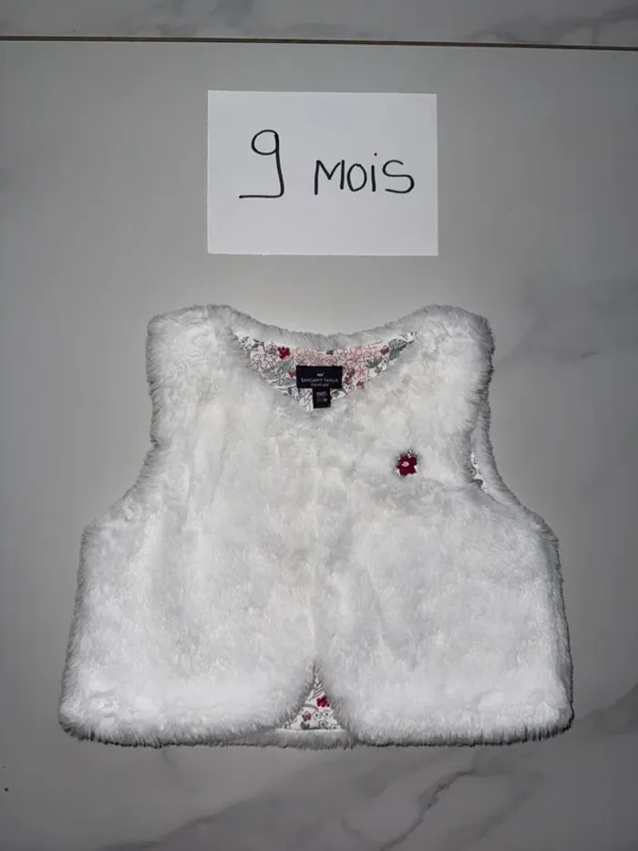 Boléros sergent major 9 mois