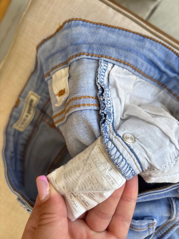 Jean skinny bleu clair pimkie taille 38 - photo numéro 5