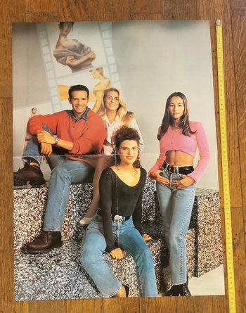 Ancien poster classe mannequin