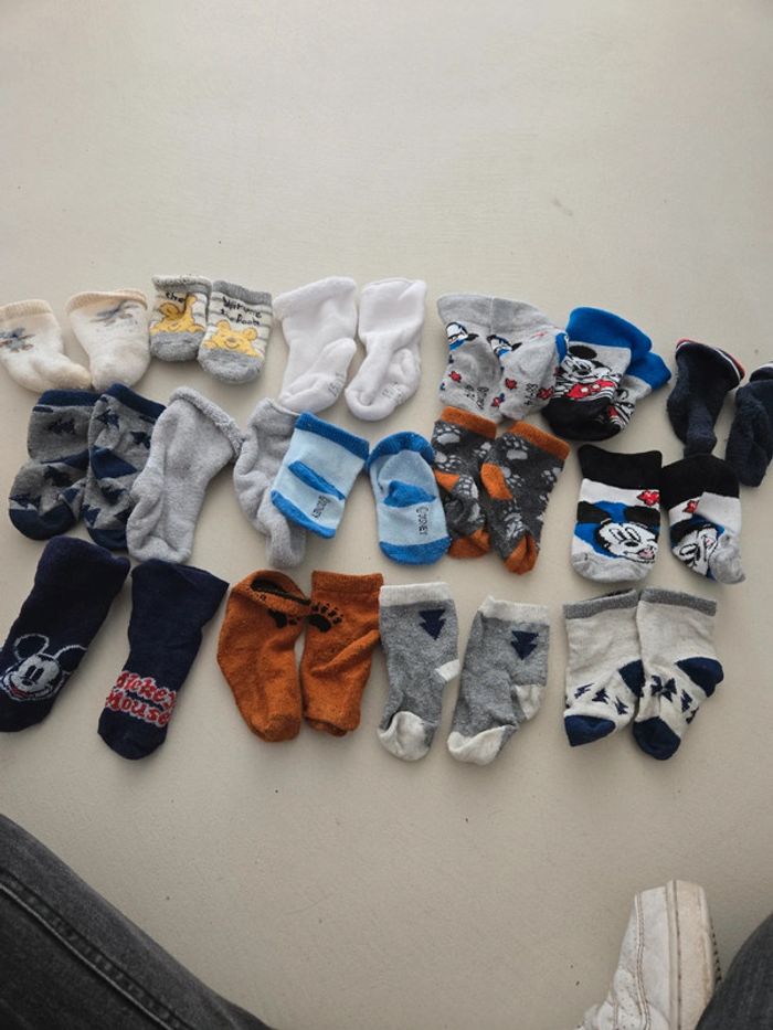 Lot chaussettes bébé 15/17