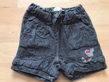 Short chaud gris fille 18 mois La Compagnie des Petits