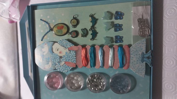 coffret de perles DJCO - perles et oiseaux neuf - photo numéro 4