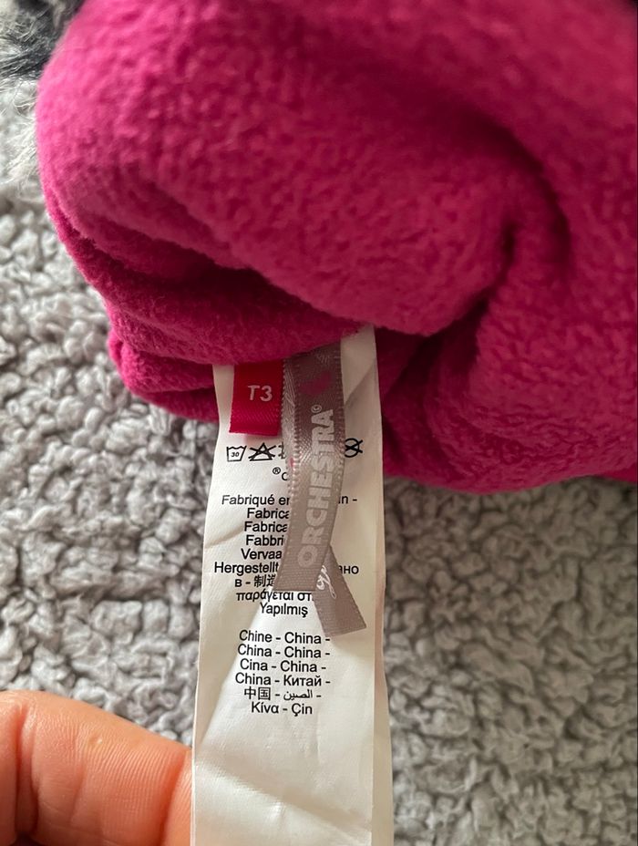 Gants de ski Orchestra imprimés avec poignets en fausse fourrure fille T3 Orchestra - photo numéro 7