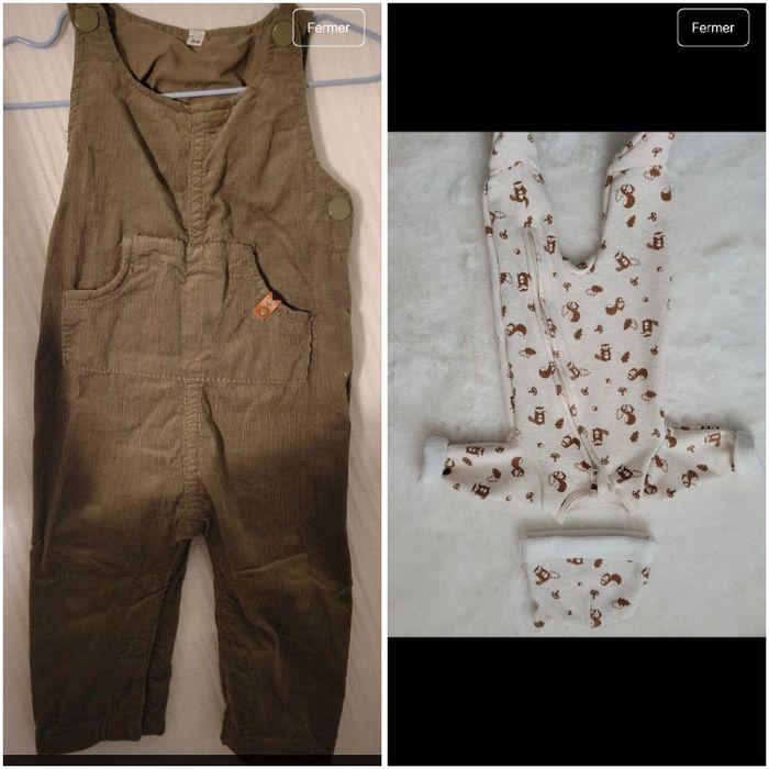 Lot vêtements 1 mois - photo numéro 2