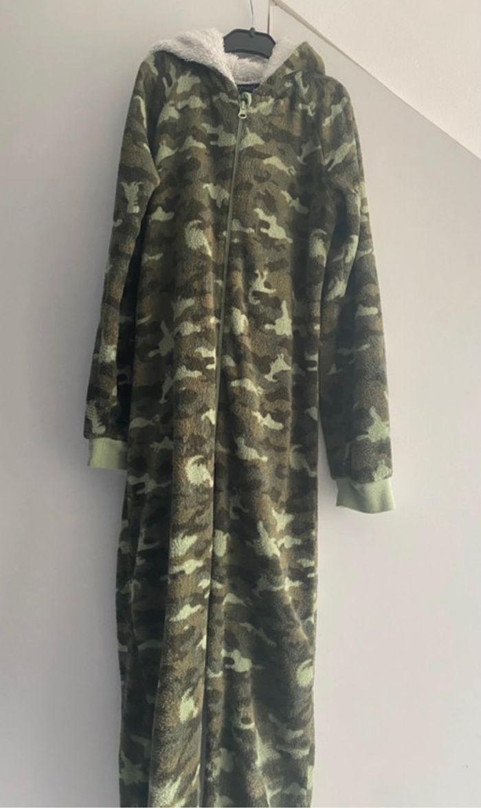 Sur pyjama, pilou, pilou vert, enfants - photo numéro 3