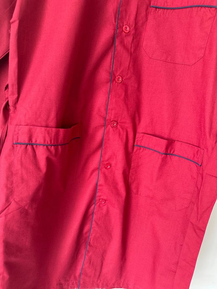 🥼 blouse de travail - bordeaux - Daxon- taille S neuf sans étiquette - photo numéro 6